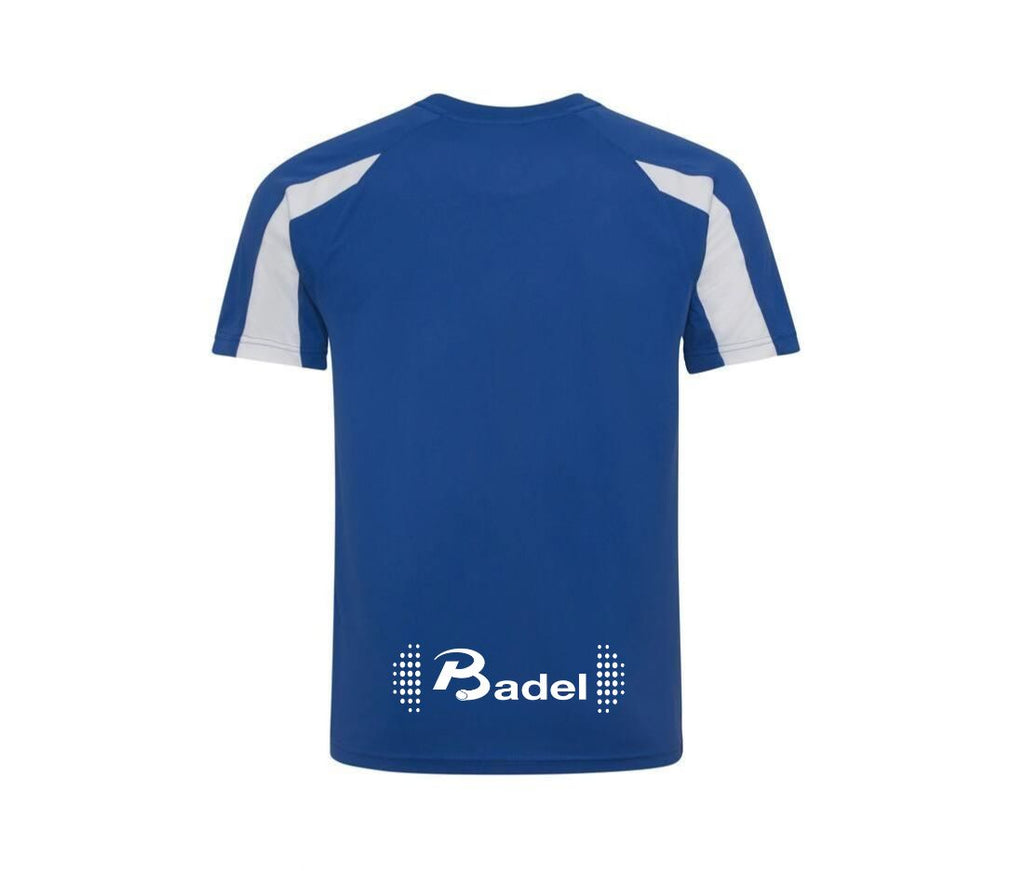 Retro shirt Achterkant Blauw