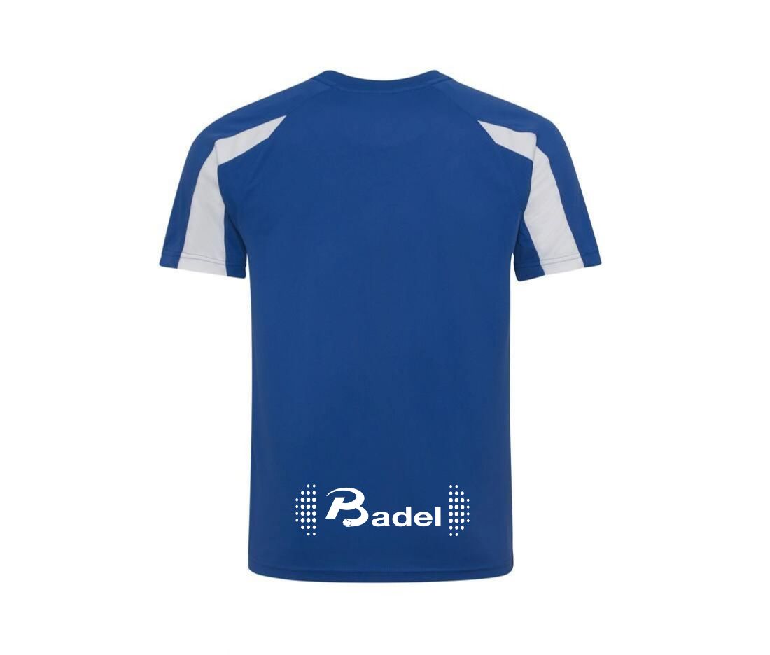 Retro shirt Achterkant Blauw