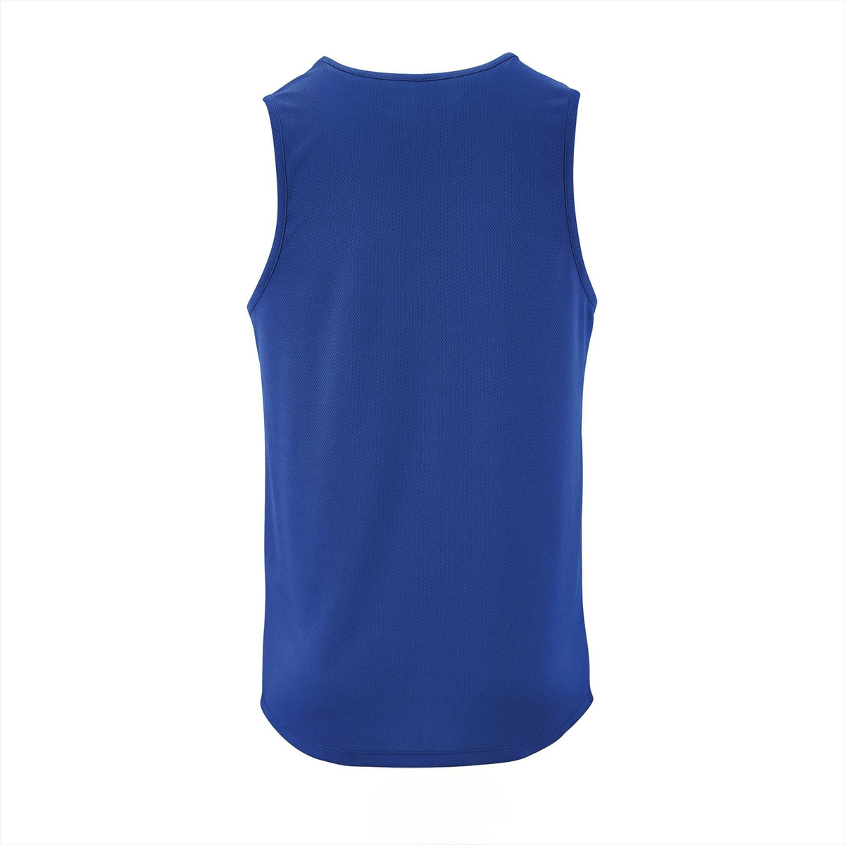 Tanktop man Achterkant Blauw