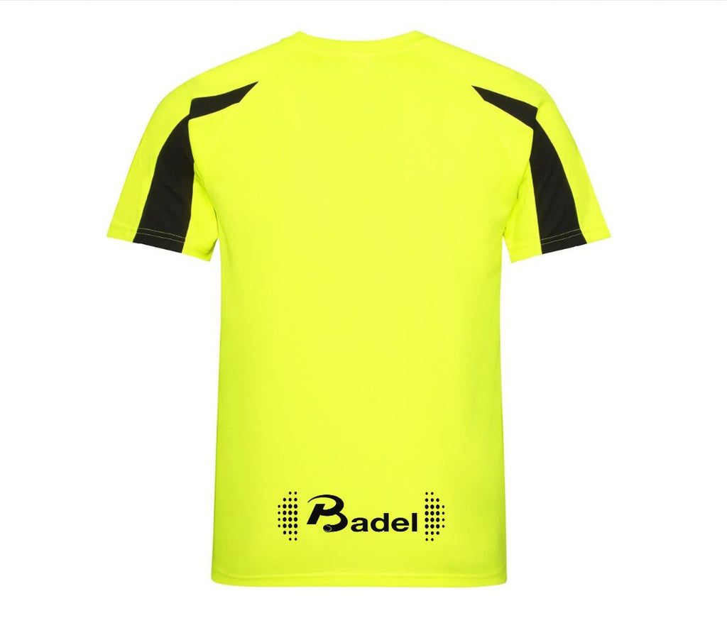 Retro shirt Achterkant Geel
