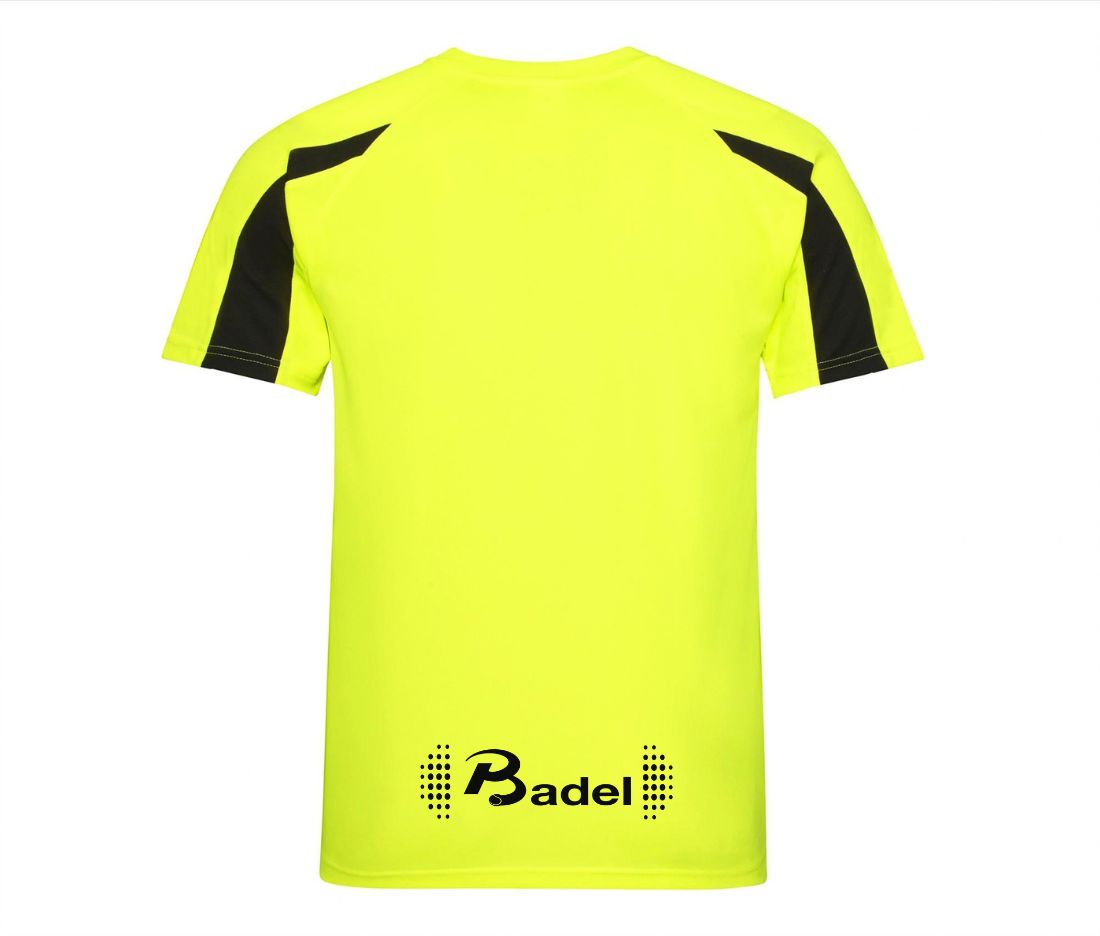 Retro shirt Achterkant Geel