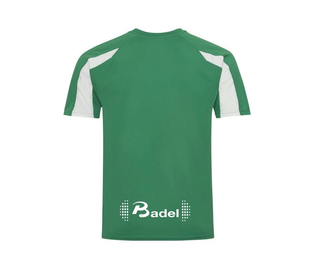 Retro shirt Achterkant Groen