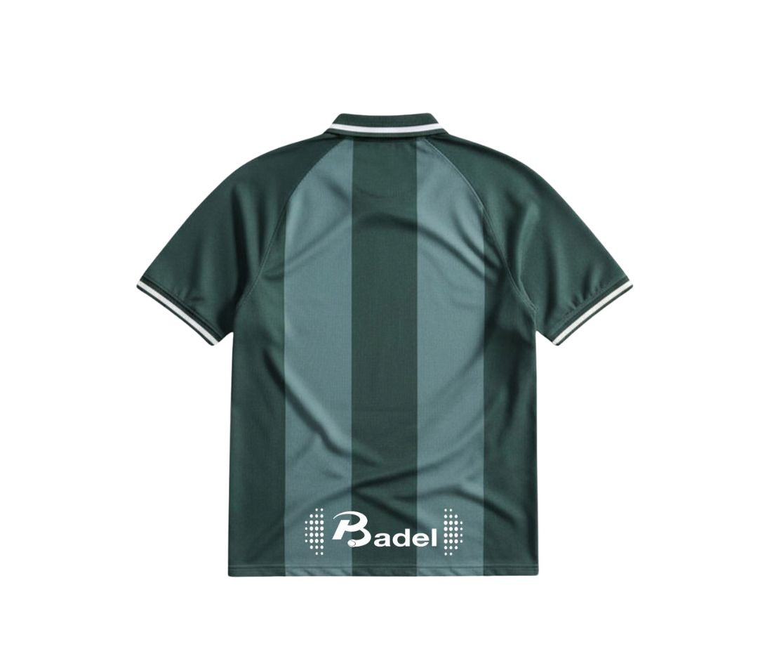 Groene polo achterkant