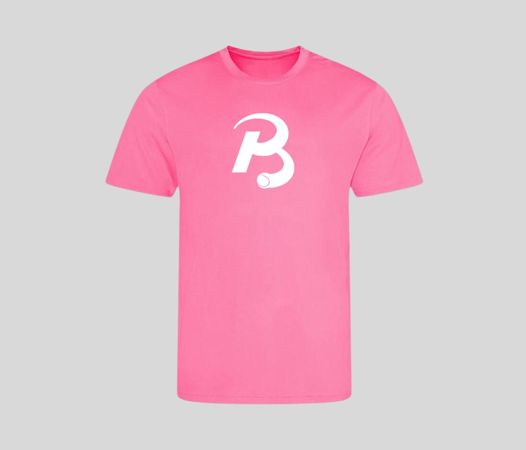 Performance shirt voorkant roze