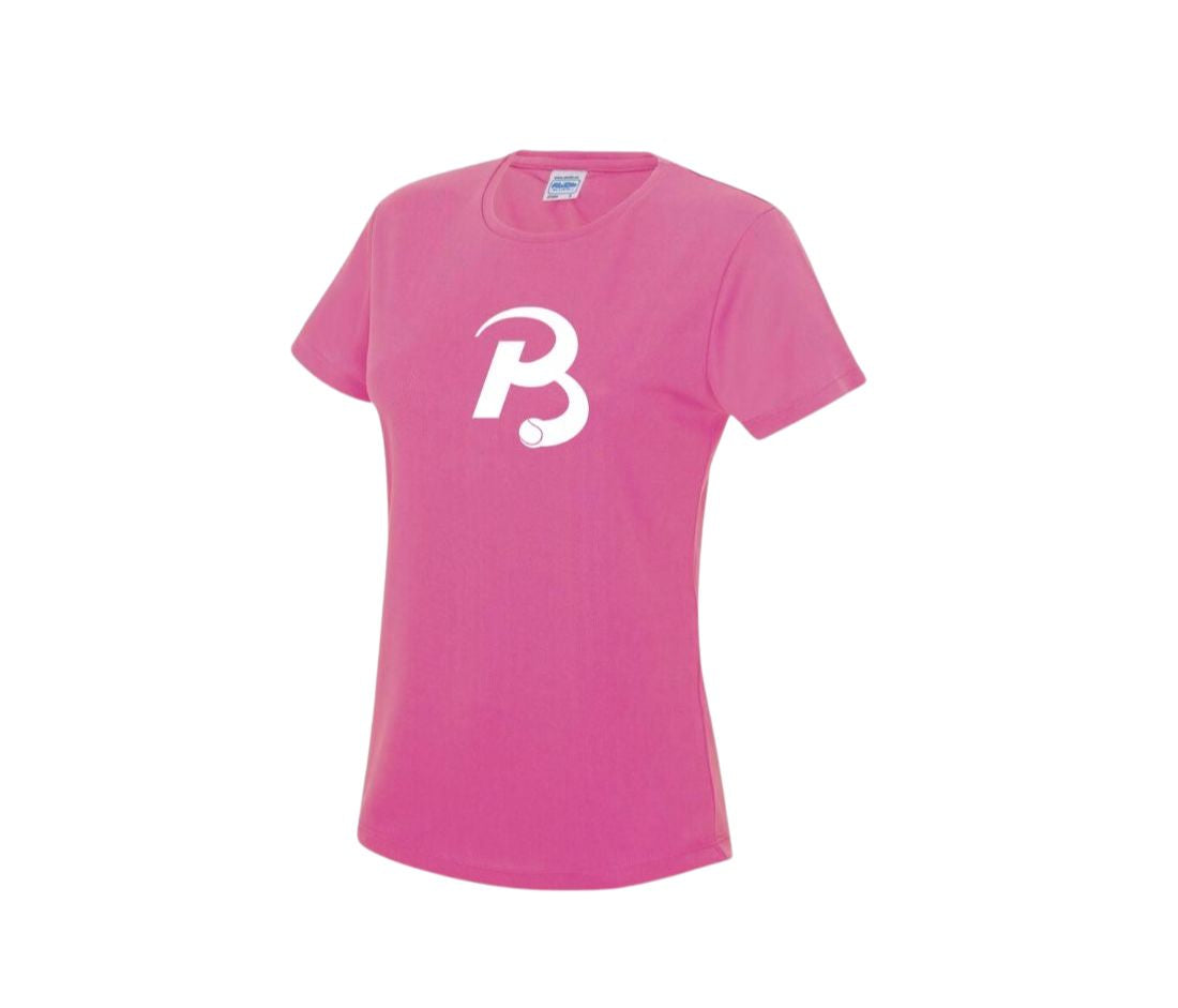 shirt dame roze voorkant