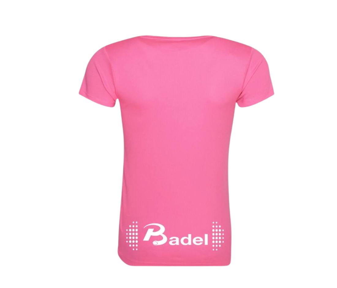 shirt dame roze achterkant