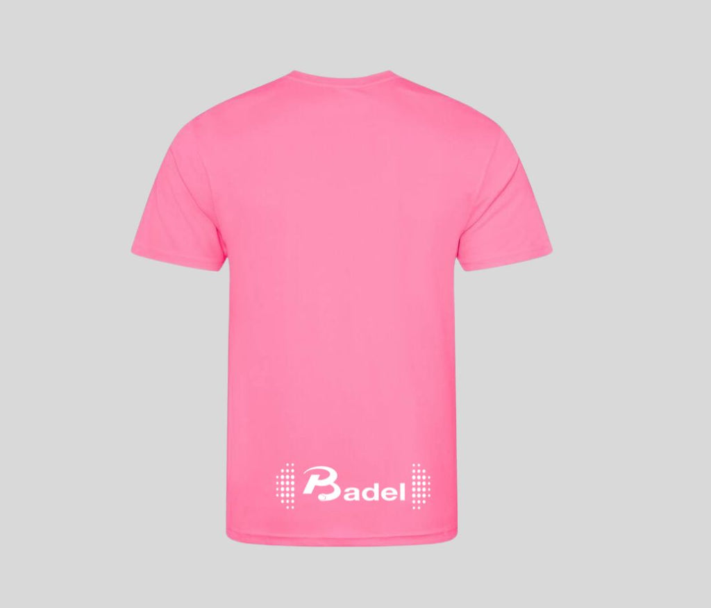 Performance shirt achterkant roze