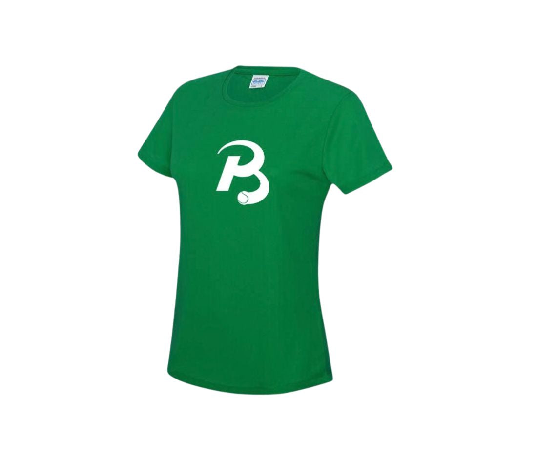 shirt dame groen voorkant