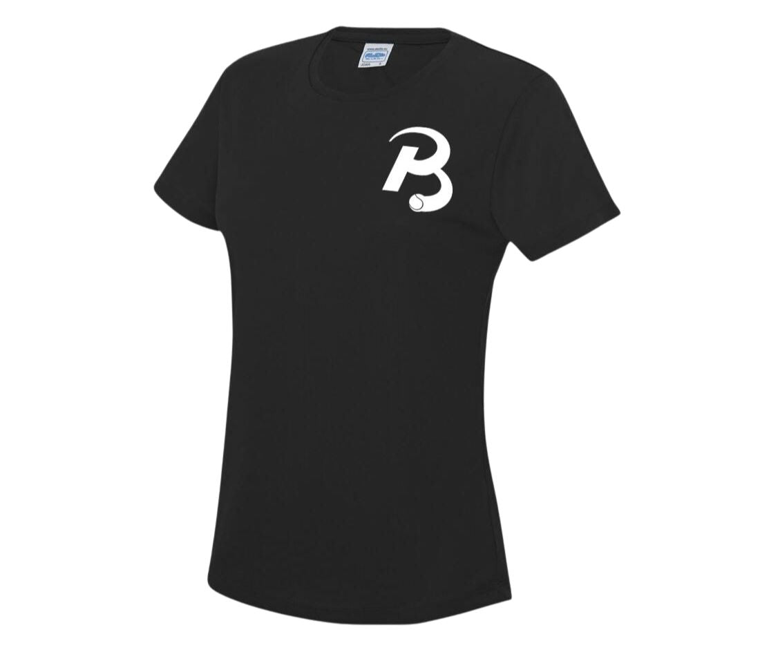 shirt dame zwart voorkant