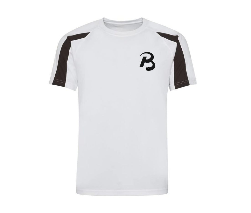 Retro shirt Voorkant Wit