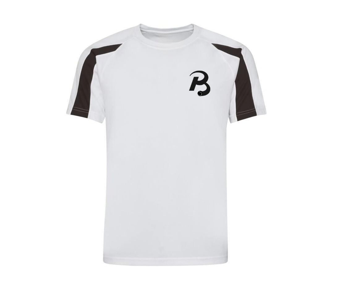 Retro shirt Voorkant Wit