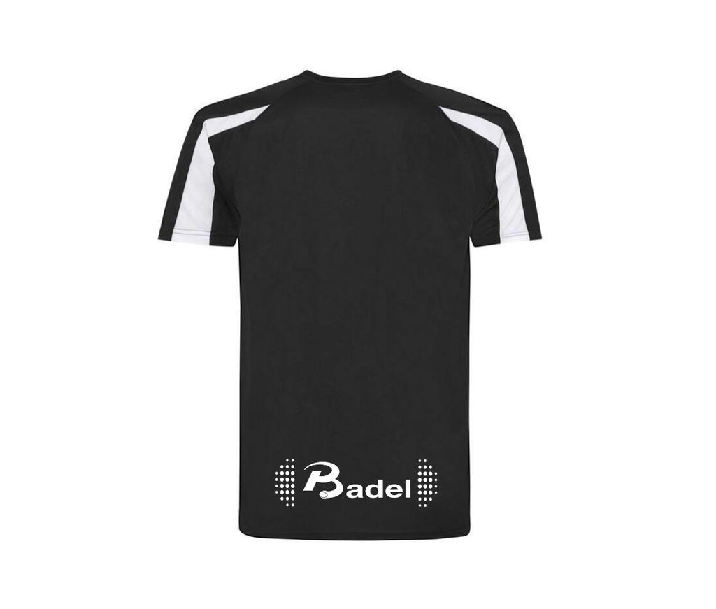 Retro shirt Achterkant Zwart