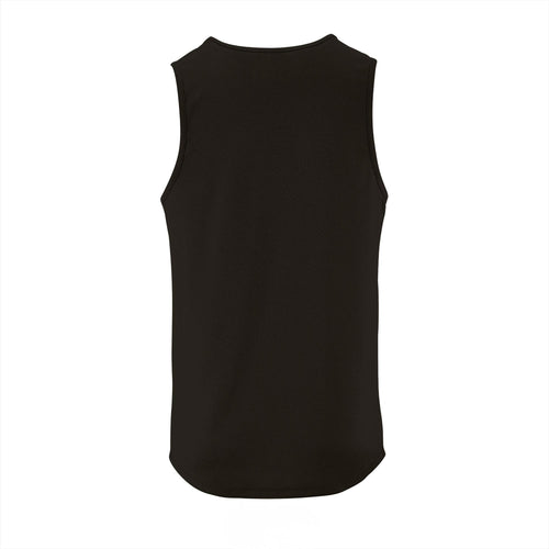 Tanktop man Achterkant Zwart
